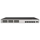 Коммутатор Huawei S5735-L24P4XE-A-V2 (24*10/100/1000BASE-T ports, 4*10GE SFP+ ports, 2*12GE stack ports, PoE+, AC power), L-MLIC-S57L