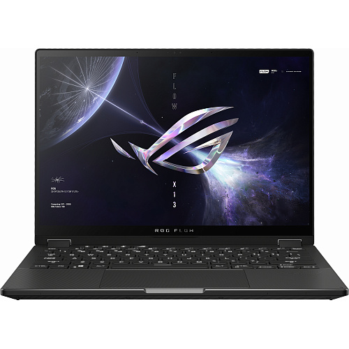 ноутбук/ asus rog flow x13 gv302xv-mu021w 13.4"(2560x1600 ips)/touch/amd ryzen 9 7940hs(4ghz)/16384mb/1024pcissdgb/nodvd/ext:nvidia geforce