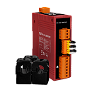 Интеллектуальный измеритель параметров трехфазной сети, Modbus TCP, в комплекте токовое кольцо 200 А