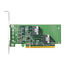 Адаптер для SSD/ PCIe x16 to Two SlimSAS SFF-8654 8i Adapter