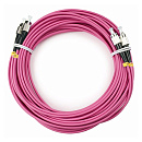 Cabeus FOP-50-OM4-FC-FC-20m Шнур оптический duplex FC-FC 50/125 mm OM4 20м LSZH