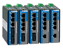 Неуправляемый промышленный Fast Ethernet коммутатор, 5 x 100M RJ45, питание 220VAC, монтаж на DIN-рейку