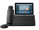 телефон YEALINK SIP-T87W, 7" экран, WiFi, Bluetooth, USB, PoE, GigE, без видео, без БП, шт