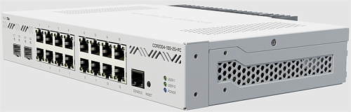 Маршрутизатор MIKROTIK Clod Core Router CCR2004-16G-2S+PC 16*1Gbit RJ45, 2*10Gbit SFP+ Passive Cooling
