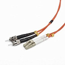 Gembird Cablexpert [CFO-LCST-OM2-1M] {Двунаправленный мультимодовый оптоволоконный кабель, LC/ST, (50/125 OM2), 1 м.}