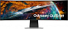 Монитор Samsung 49" Odyssey OLED G9 S49CG954SI серебристый OLED LED 32:9 HDMI M/M матовая HAS 250cd 178гр/178гр 5120x1440 240Hz FreeSync Premium Pro D
