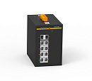 Управляемый коммутатор c 2 слотами 100/1000Base-X SFP , 8 портами 10/100/1000Base-T(X) (разъем RJ45), два входа питания 12 В пост., 24 В пост.
