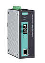 Медиаконвертер Ethernet 10/100BaseTX в 100BaseFX (многомодовое оптоволокно) в металлическом корпусе с расширенным диапазоном температур. Взрывозащищен