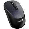 Genius Мышь ECO-8015 Iron Gray { шероховатое металлическое покрытие, оптическая, 800/1200/1600 dpi, радио 2,4 Ггц, аккумулятор, USB} [31030005402/310