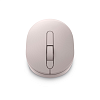 Dell Mouse MS3320W Wireless; Mobile; USB; Optical; 1600 dpi; 3 butt; , BT 5.0; Ash Pink
