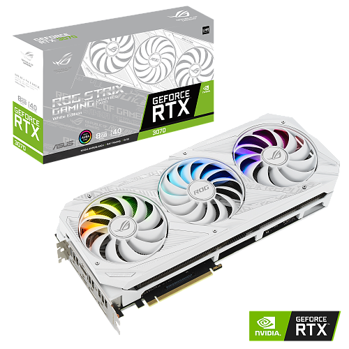 Видеокарта/ ROG-STRIX-RTX3070-8G-WHITE-V2