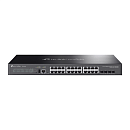 Коммутатор TP-Link SG5428X, Omada 24-Port Gigabit Stackable Lite L3 Managed Switch with 4? 10G Slots