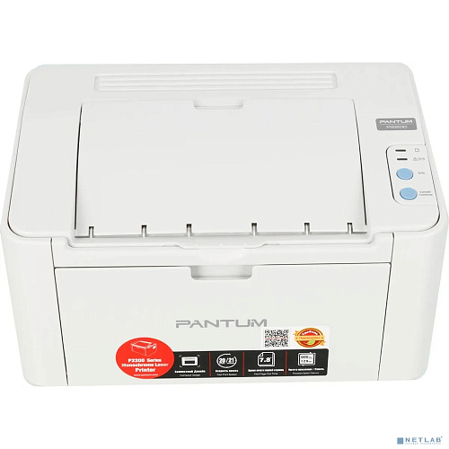 Pantum P2200 Принтер, Mono Laser, А4, 20 стр/мин, 1200 X 1200 dpi, 128Мб RAM, лоток 150 листов, USB, серый корпус