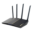 Роутер ASUS RT-AX57 // AX3000 // 2402+574 Mbps, 2,4 + 5 gGz, 4 antennas
