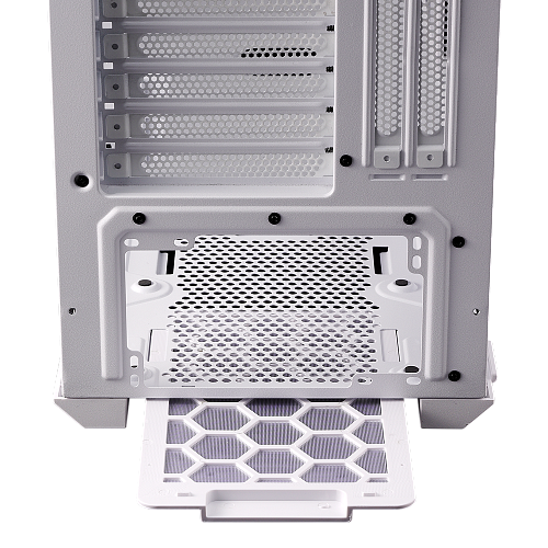 Корпус XPG DEFENDER WHITE [DEFENDER-WHCWW] (Midi-Tower, белый, TG, 120mm fan*3)