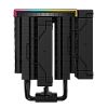 DEEPCOOL AK620 DIGITAL PRO LGA20XX/1700/1200/115X/AM5/AM4 (8шт/кор, TDP 260W, PWM, DUAL Fan 120mm, 6 тепл. трубок, ARGB, черный) RET