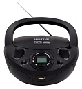 Аудиомагнитола Hyundai H-PCD200 черный 2Вт/CD/CDRW/MP3/FM(dig)/USB