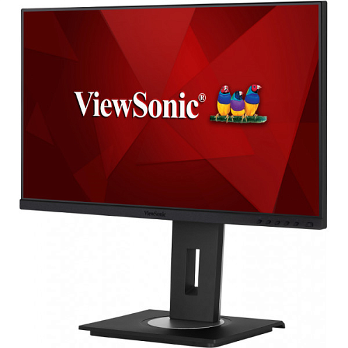 Viewsonic 23.8" VG2455 IPS LED, 1920x1080, 5ms, 250cd/m2, 50Mln:1, 178°/178°, VGA, HDMI, DP, USB-C, USB-Hub, Speakers, HAS, Pivot, Tilt, Swivel, VESA,