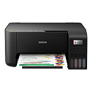 МФУ струйное Epson EcoTank L3250, A4, цветная печать, 15 стр/мин, 5760x1440 dpi, USB/WiFi/СНПЧ, чёрный корпус (C11CJ67418)