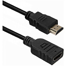 Кабель ACD Кабель ACD-DHHF1-30B |ACD-DHHF1-30B| HDMI 1.4, Golden Plated,19m/19f, HDMI extension, Черный, 3м |ACD-DHHF1-30B| (742286)