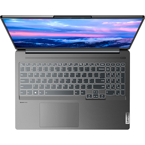 Ноутбук/ Lenovo IdeaPad 5 Pro 16ACH6 16"(2560x1600)/AMD Ryzen 7 5800H(3.2Ghz)/16384Mb/512SSDGb/noDVD/Int:AMD Radeon/Cam/BT/WiFi/75WHr/war 1y/1.9kg