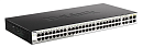 Коммутатор D-Link Настраиваемый L2 коммутатор, 48х1000Base-T, 4хCombo 1000Base-T/SFP, упрощенный интерфейс CLI