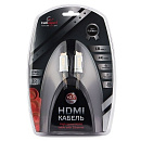 Кабель HDMI Cablexpert, серия Platinum, 1 м, v2.0, M/M, нейлоновая оплетка, позол.разъемы, металлический корпус, нейлоновая оплетка, блистер (CC-P-HDM