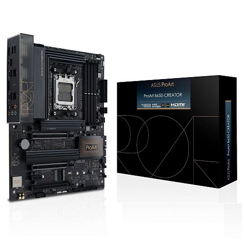 Материнская плата ASUS PROART B650-CREATOR AM5 ATX 4xDDR5 3xPCIEx16 PCIEx1 3xM.2 2xUSB-C DP HDMI GLAN 2.5GLAN