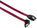 Кабель Hama H-54576 00054576 SATA угловой SATA 0.6м красный плоский