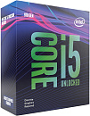 Боксовый процессор CPU LGA1151-v2 Intel Core i5-9600KF (Coffee Lake, 6C/6T, 3.7/4.6GHz, 9MB, 95W) BOX