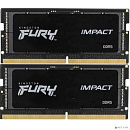 Память оперативная/ Kingston 16GB 4800MT/s DDR5 CL38 SODIMM (Kit of 2) FURY Impact PnP