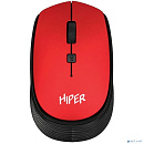 Мышь HIPER беспроводная HOMW-082 {1600dpi, красный, USB, 4кнп}