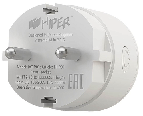 HIPER Умная розетка HIPER IoT P01