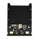 Exegate EX297553RUS Планка USB на переднюю панель ExeGate U3H-622, 3,5", 2*TypeA +2*TypeC (USB 3.2 Gen2 (SuperSpeed USB 10Gbps), черная, металл, подс