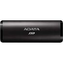 SSD A-DATA 512GB SE760, External, USB 3.2 Type-C, черный ASE760-512GU32G2-CBK