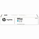 Тонер-картридж/ Картридж HP 991AC для PageWide Managed MFP P77440/P77740/P77940, голубой (16 000 стр.)