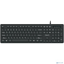 Philips Проводная Клавиатура SPK6264, USB 2.0 104 клав, русская заводская раскладка, чёрный