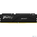 Память оперативная/ Kingston 32GB 6000MT/s DDR5 CL36 DIMM FURY Beast Black