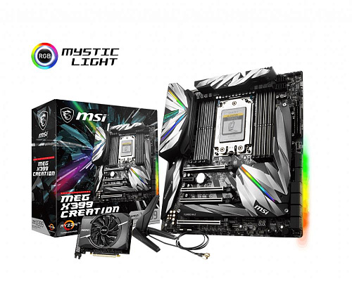 Материнская плата AMD X399 STR4 EATX MEG X399 CREATION MSI