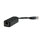 WI-POE11S-48V, Сплиттер PoE, совместим с 802.3af/at ,1FE PoE-in, 1FE out, DC 12В out