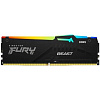 Память DDR5 32GB 6000MHz Kingston KF560C40BBA-32 Fury Beast RGB RTL Gaming PC5-48000 CL40 DIMM 288-pin 1.35В single rank с радиатором Ret