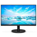 Монитор 23,8" Philips 241V8LAB 1920x1080, WLED, 16:9, VA, 250cd, 3000:1, MID, 4ms, 178/178, VGA, HDMI, 100Hz, Speakers, Tilt, Внутр, VESA, Black, 3y
