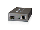 TP-Link Медиаконвертер 10/100/1000 Мбит/с RJ45 - 1000 Мбит/с SFP-слот с поддержкой модулей MiniGBIC, переключающийся адаптер питания, возможность уста