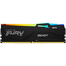 Память DDR5 32GB 6000MHz Kingston KF560C40BBA-32 Fury Beast RGB RTL Gaming PC5-48000 CL40 DIMM 288-pin 1.35В single rank с радиатором Ret