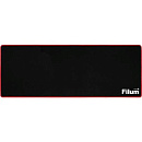 Filum FL-MP-XL-GAME Коврик игровой для мыши, серия- Bulldozer, черный, оверлок, размер “XL”- 900*450*3 мм, ткань+резина.