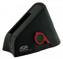 Док-станция для HDD AgeStar 3UBT SATA II пластик черный 1