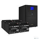 Exegate EX296862RUS Комплект ИБП EX295990RUS + батарея 40Ач EX282976RUS 4шт (инвертор, синус, для котла) SineTower SZ-3000.LCD.AVR.3SH.1C13.RJ.USB <30