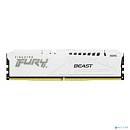 Память DDR5 16GB 6000MHz Kingston KF560C36BWE2-16 Fury Beast White Expo RTL PC5-48000 CL36 DIMM 288-pin 1.35В dual rank с радиатором Ret