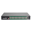 Коммутатор Just JT-H1024WD Неуправляемый 26 портовый PoE в металлическом корпусе