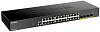 Коммутатор D-LINK Smart L2 Switch 24x1000Base-T, 4х10GBase-X SFP+, CLI, RJ45 Console